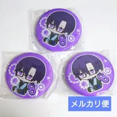 カラフルピーチ　もふ　刺繍　缶バッジ