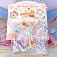 ダッフィーアンドフレンズ　ワンダフルキッチン　ストラップ　ジェラトーニ