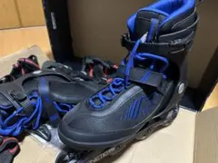 K2 Kinetic 78 インラインスケート ブラック/ブルー