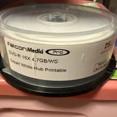 Falcon Media DVD-R 25枚 新品！