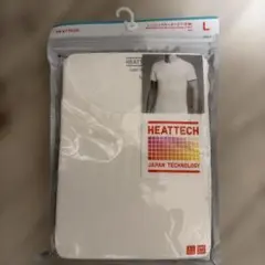 ユニクロHEATTECH クルーネック半袖Tシャツ Lサイズ ホワイト