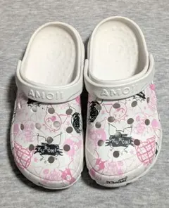 ​限定完売品アモジ クロミ コラボサンダル クロックス風 キッズ レディース23のサムネイル