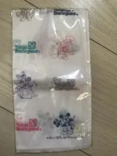 東京ディズニーランド 昭和 レトロ ハンカチ 新品未使用