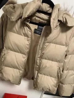 nano universe Limonta ベージュダウンジャケット