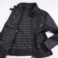 BURBERRY バーバリー レザージャケット ブルゾン 牛革 M メンズのサムネイル