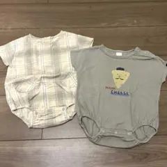 tete a tete ベビー ロンパース 2点セット