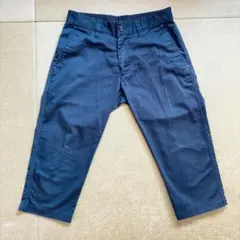 TAKA-Q 七分丈パンツ Mサイズ　紺色のサムネイル