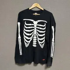 Supreme スケルトンプリント 長袖Tシャツ M - メルカリ