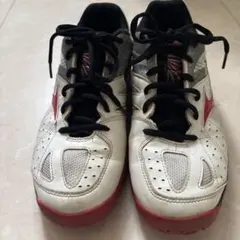 MIZUNO テニスシューズ メンズ ホワイト レッドのサムネイル