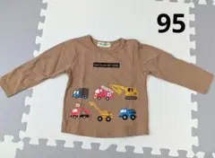 車両プリント Tシャツ 95