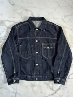 希少00,s OLD UNIQLOデニムジャケットXL 1st 大戦モデル