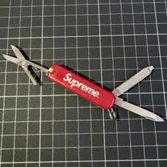 Supreme Leatherman Micra RED/BLACK - メルカリ