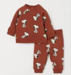 レア ❤️ H&M スヌーピー スウェット & ジョーカーパンツ 90