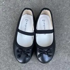 【美品】15㎝　バレエシューズ　黒　フォーマルシューズ　入園式　卒園式　七五三