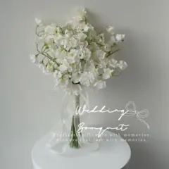 クラッチブーケ ♡ アーティフィシャルフラワー ウェディング ブーケ