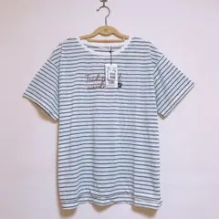 【新品未使用】DECOY MORE Tシャツ カットソー 半袖 3L ボーダー柄のサムネイル