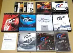 グランツーリスモ PS1 PS2 PS3 PSP 9点セット PS1帯付き ..