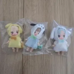 サンリオ ぷちリカちゃん プリン ポチャッコ シナモン