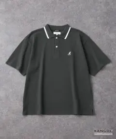 KANGOL カンゴール ポロシャツ チャコールのサムネイル