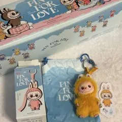 ラブブ LABUBU ミニラブブ PIN FOR LOVE イニシャルY