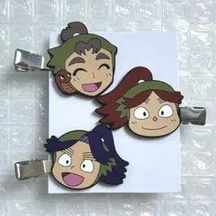 忍たま乱太郎 前髪クリップ 伊賀崎孫兵 富松作兵衛 浦風藤内 まとめ売り