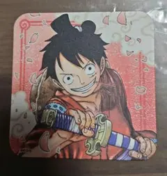 ワンピース アートコースター ルフィ
