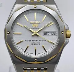 SEIKO 5 Superior 7S36-00H0 デイデイト