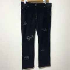 伊太利屋 イタリヤ GK デニムパンツ サイズ9 ウェストストレッチのサムネイル