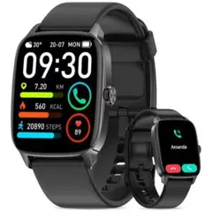 スマートウォッチ　ブラック