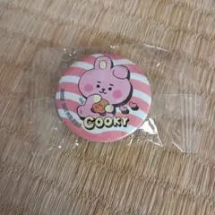 BT21×くら寿司　オリジナル缶バッチ　COOKY&TATA