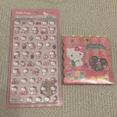 ボンボンドロップシール　ミニ　mini　おはじきシールフレーク　ハローキティ