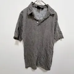 VOLCOM ポロシャツ L メンズ レディース グレー 古着 夏 古着のサムネイル
