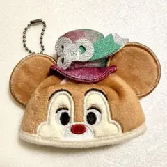 香港ディズニーランド20周年 デール イヤーハット　バッグチャーム