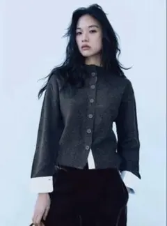 ZARA コンビニットカーディガン 完売品