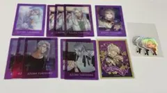 A3！ 雪白東 クリアぱしゃコレ グラッテステッカー フェア特典 セット