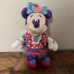 ぬいぐるみバッジ　ミニー@ファンダーランド