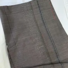 紬　新中古　背丈145 正絹　袷のサムネイル