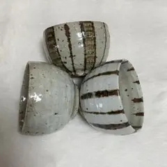 陶器製マグカップ　3個セット