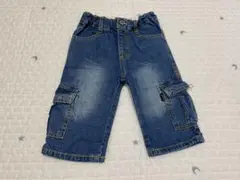 Grin Kids カーゴパンツ 105cm デニムブルー ユナイテッドアローズ