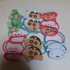 クレヨンしんちゃん　ヘアゴム　12個セット