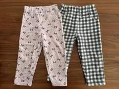 キッズ ボトムス パンツ 2枚セット 100cm