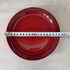 Le Creuset プレート レッド 直径約19cmのサムネイル