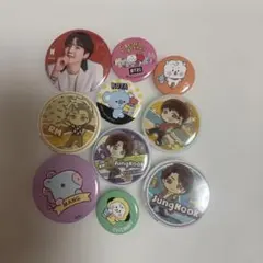 BTS BT21 ピンバッジ 10個セット