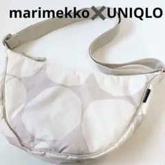 ユニクロ マリメッコ ラウンドミニショルダーバッグ ホワイト UNIQLO