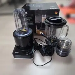 BRAUN パワーブレンド 3in1 JB1169BK ミキサー ミルのサムネイル