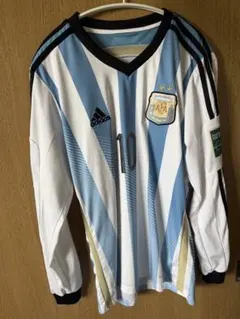 adidas 2012年アルゼンチン代表 J.ZANETTI 長袖ユニフォーム - メルカリ