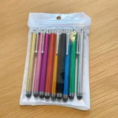 タッチペン 8本セット 多色