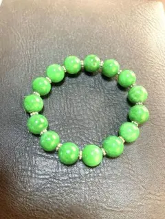 天然石 本翡翠 大玉 ブレスレット