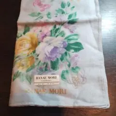 HANAE MORI ハンカチ 花柄 蝶々