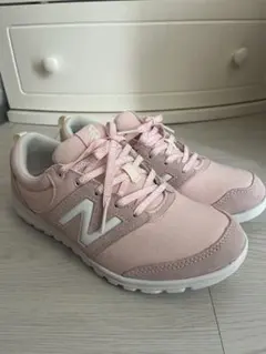 New Balance ピンク スニーカー D WL315AP 24.5cm